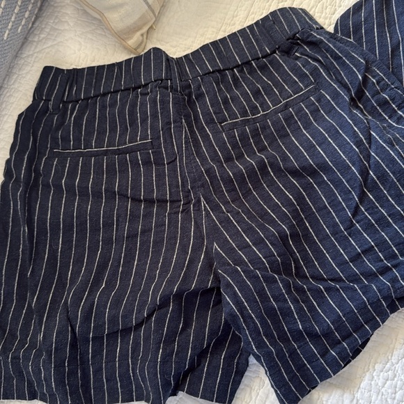 A new day Navy Striped Vest and Shorts Set - Picture 4 of 5
